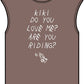 Kiki Loves Me Unisex Garment-Dyed Muscle Tee image 4
