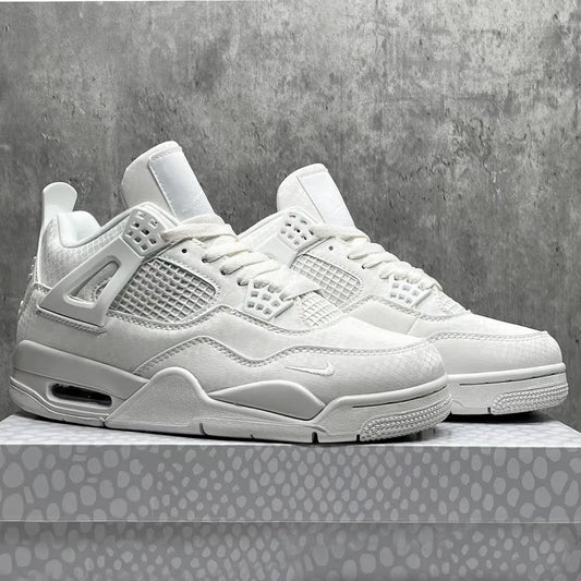 Nigel Sylvester x AJ 4 White Mamba Shoes Sneakers - nk0004538 image 2