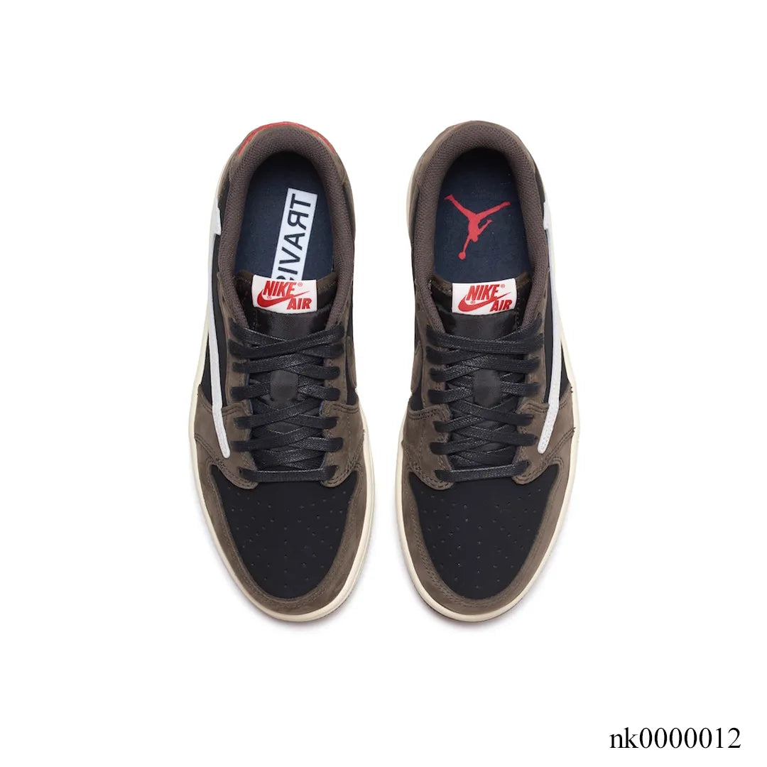 Travis Scott x AJ 1 Low OG Dark Mocha Shoes Sneakers - nk0000012 image 3