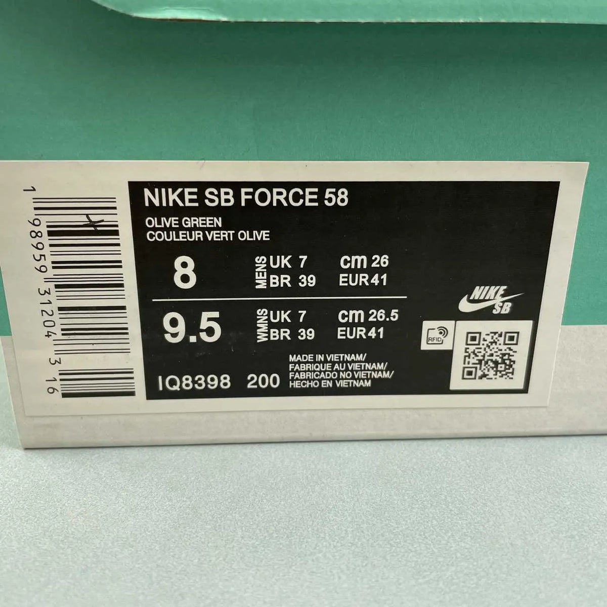 NK SB Force 58 Skate Shoes Sneakers - nk0005401 image 12