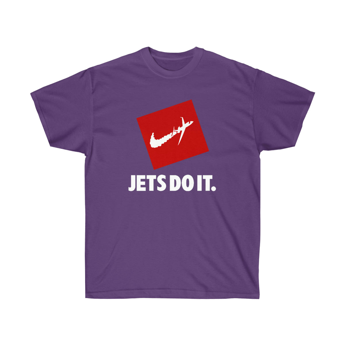 Jet Lag Do It Men T-Shirt - Purple, XL image