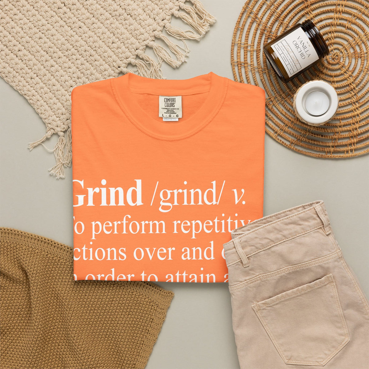 Grind Definition Unisex Garment-Dyed T-shirt image 7
