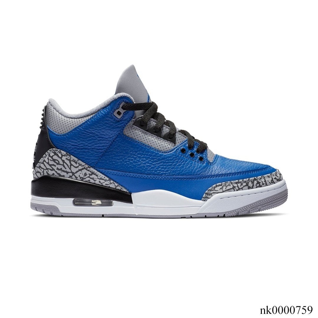 AJ 3 Retro Varsity Royal Cement Shoes Sneakers - nk0000759 image