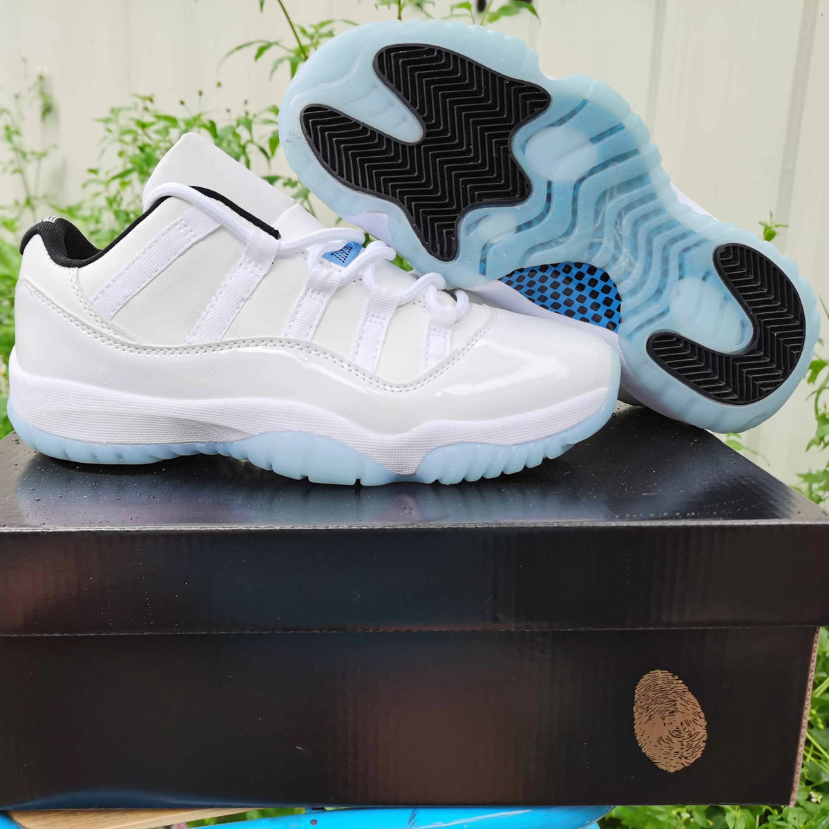 AJ 11 Low Legend Blue Shoes Sneakers - nk0001722 image 6