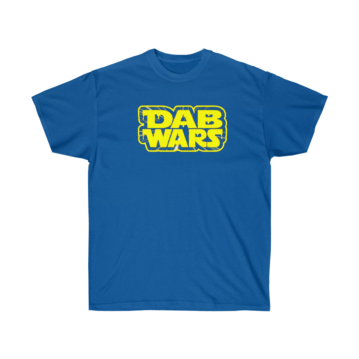 Dab Wars Basic Men T-Shirt - Royal, XL image