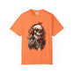 Neon Skull DJ Unisex Garment-Dyed T-shirt image