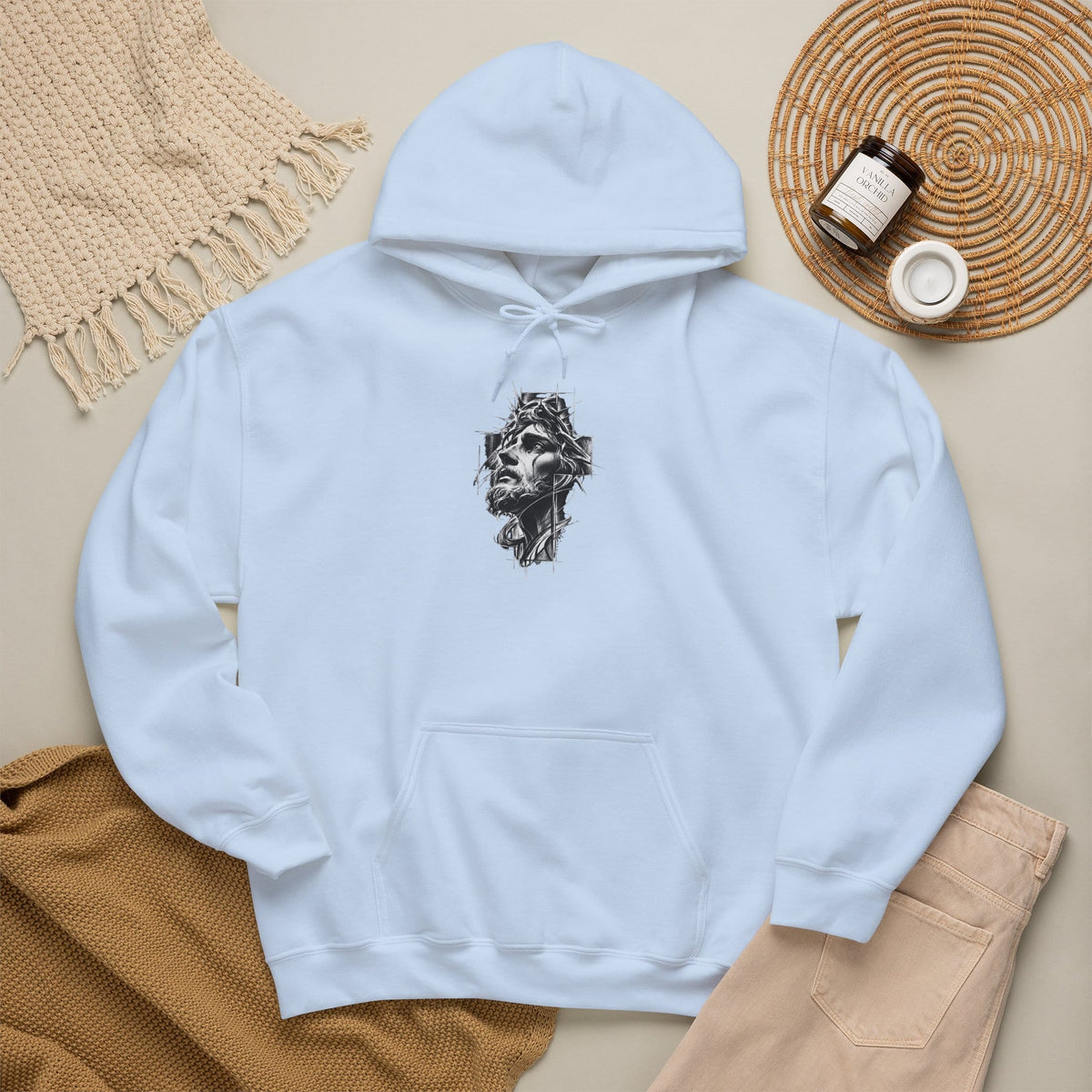 Crown of Faith 2 Hooded Sweatshirt image 77