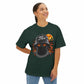 Spooky Streetwear Masked Unisex Oversized Boxy Tee image 22