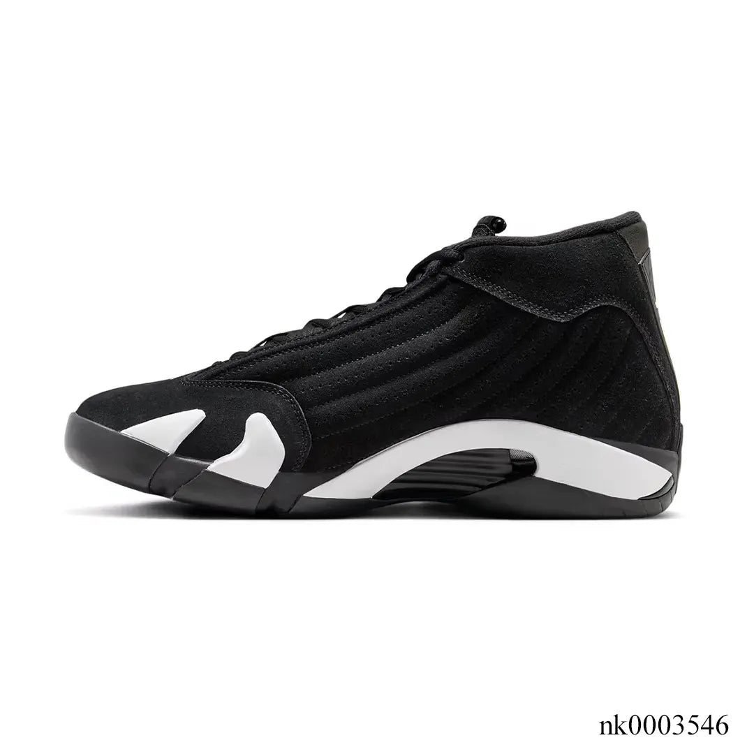 AJ 14 Black/White Shoes Sneakers  - nk0003546 image 1