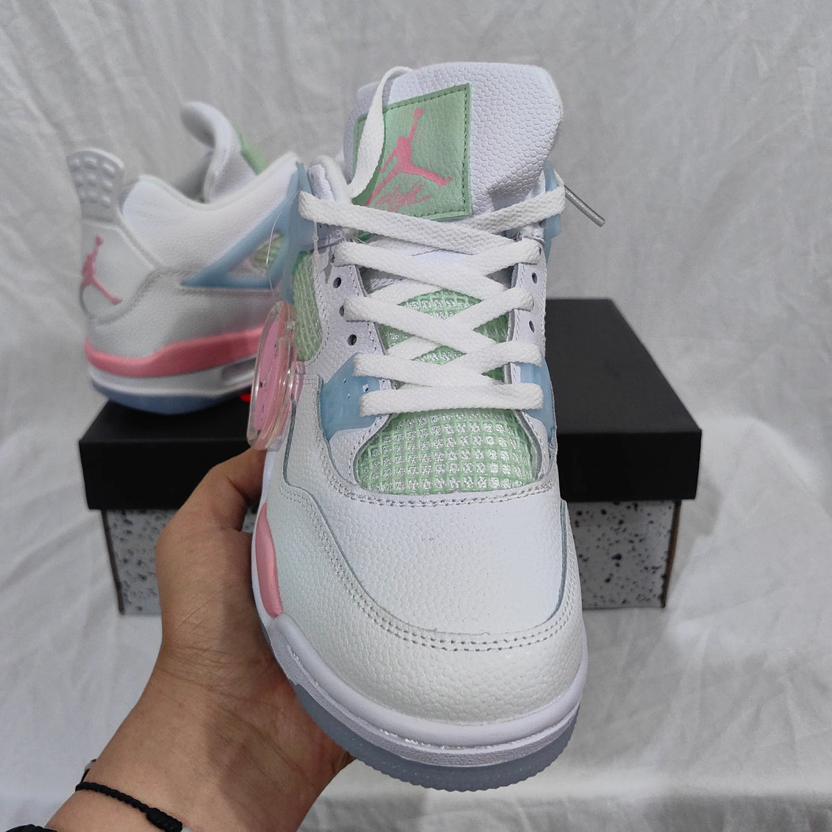 AJ 4 Valentine's Day Shoes Sneakers - nk0004880 image 6