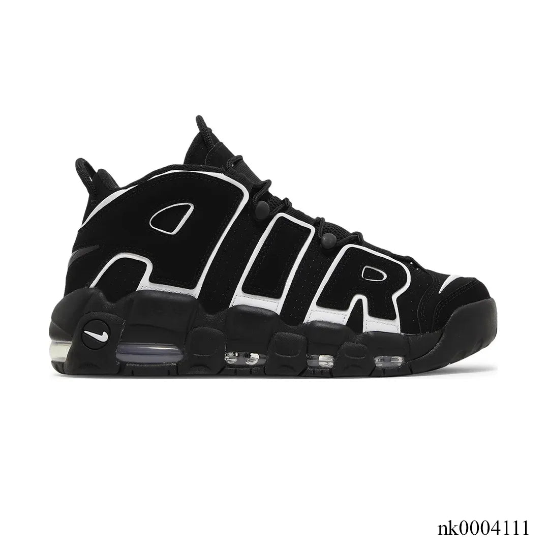 Air More Uptempo Black White Shoes Sneakers – nk0004111 image