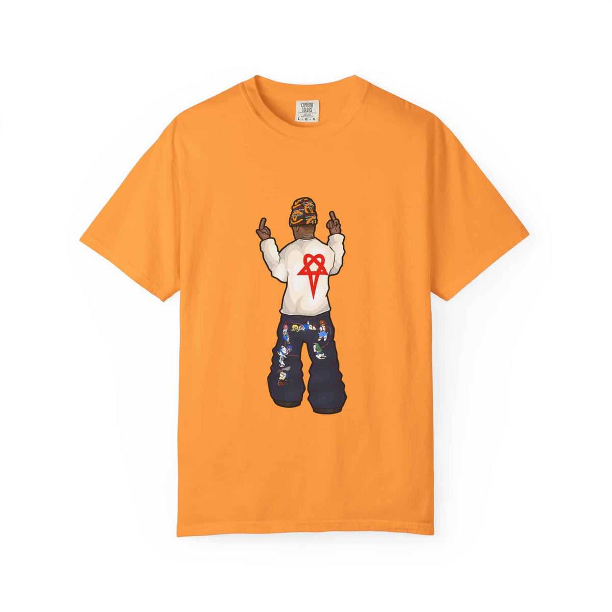 Rebel Attitude Unisex Garment-Dyed T-shirt image