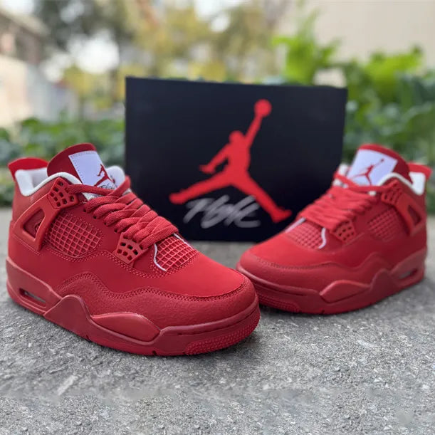 AJ 4 Triple Red Shoes Sneakers - nk0004844 image 10