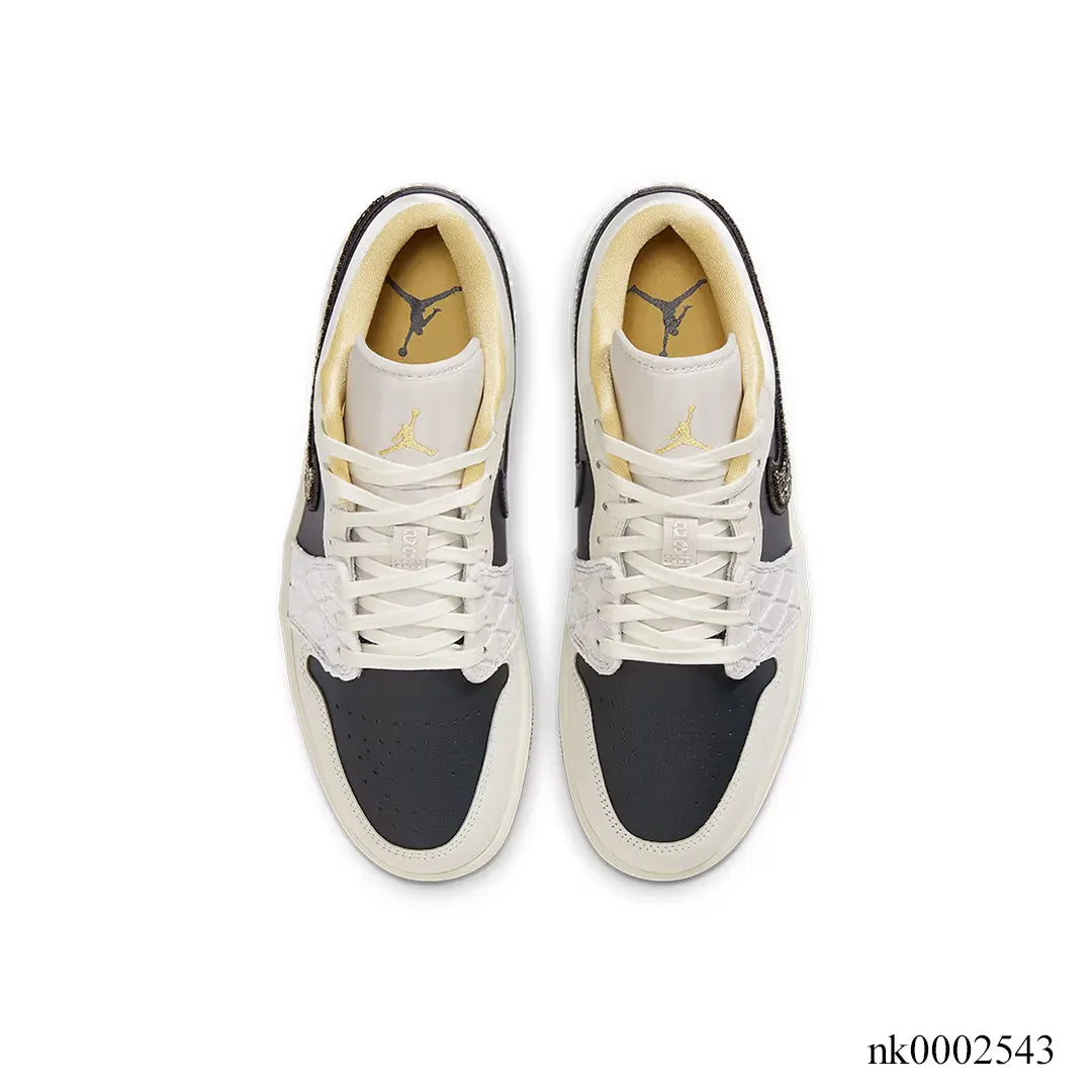 AJ 1 Low Beaded Swoosh Shoes Sneakers - nk0002543 image 3