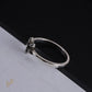 CH Silver Cross Start Ring – CH0083