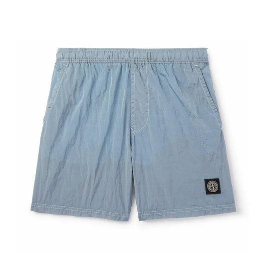 SI Light Blue Nylon Metal Shorts – 5 – SI0000005