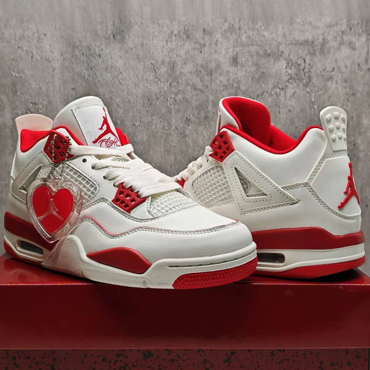 AJ 4 Sierra Red Shoes Sneakers - nk0004667 image 4