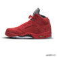 AJ 5 Retro Red Suede Shoes Sneakers - nk0005143 image 1