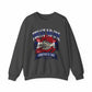 Graphic Print Crewneck Sweatshirt - POD0037 image