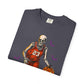 Halloween Basketball Unisex Garment-Dyed T-shirt image 80