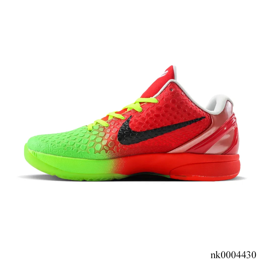 Kobe 6 Protro Grinch Custom Shoes Sneakers - nk0004430 image 1