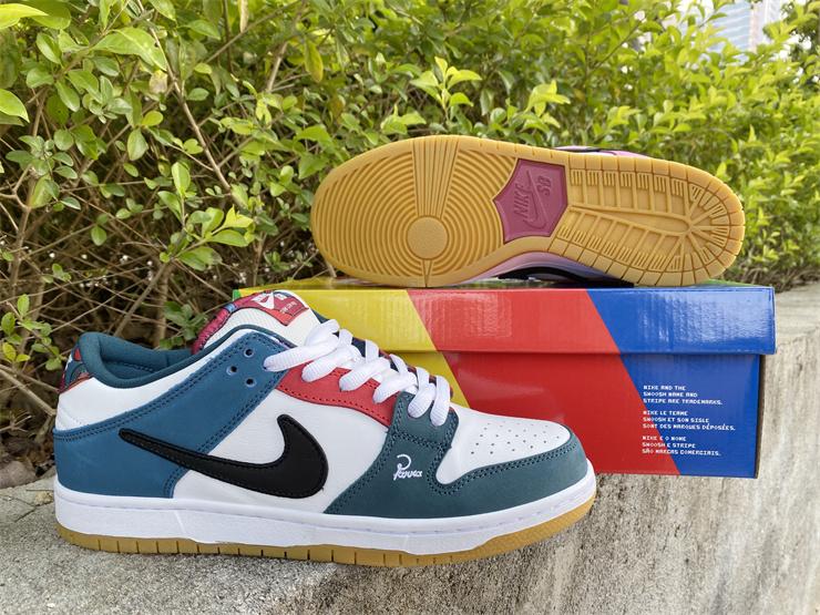 SB Dunk Low Parra Shoes Sneakers - nk0001729 image 4