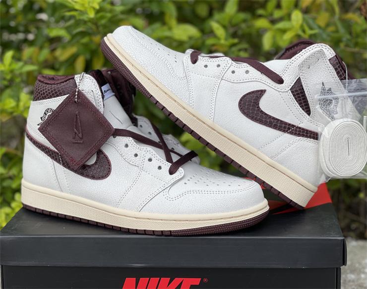 A Ma Maniere x AJ 1 High OG Shoes Sneakers - nk0001599 image 5