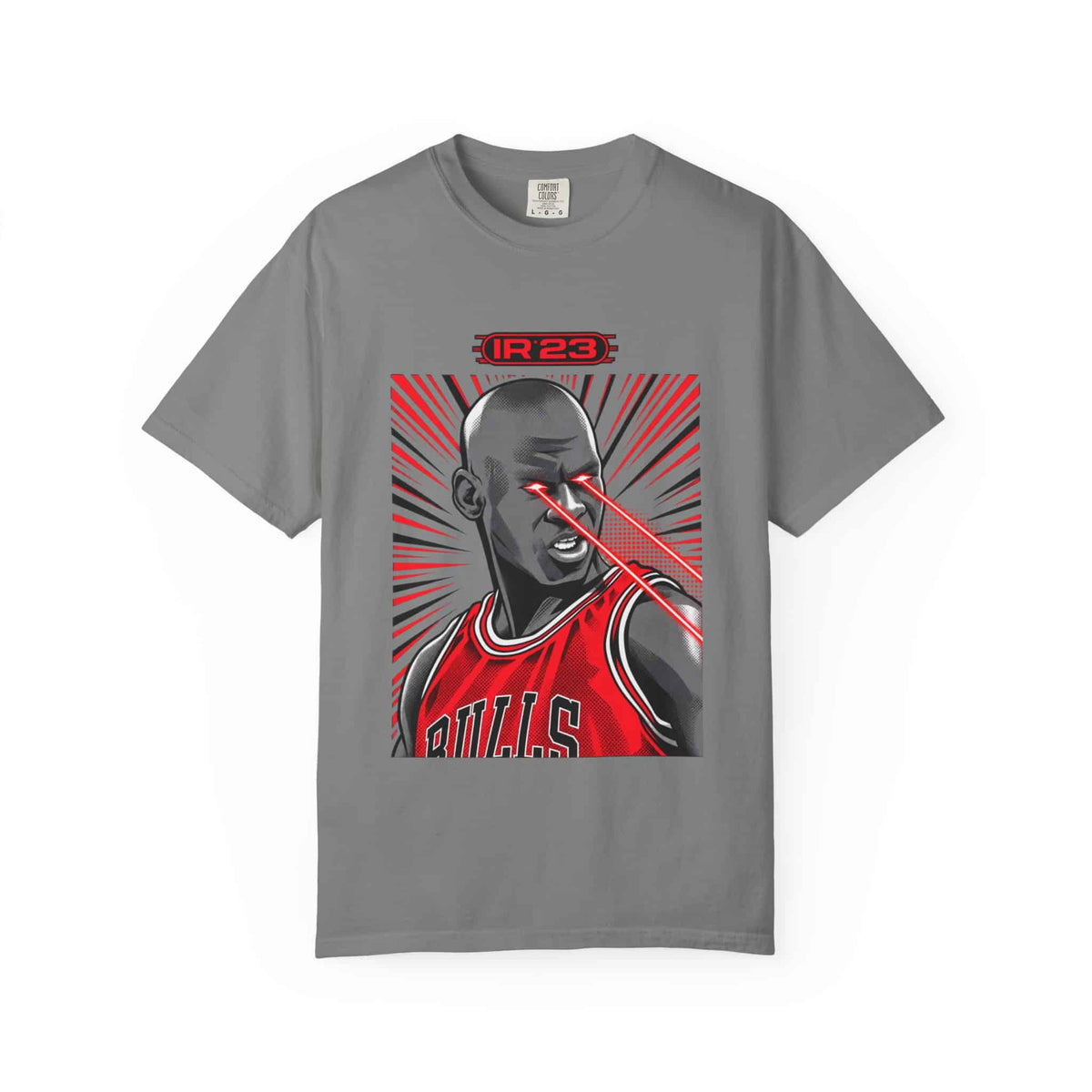 Graphic Print Unisex Garment-Dyed T-shirt - POD0032 image