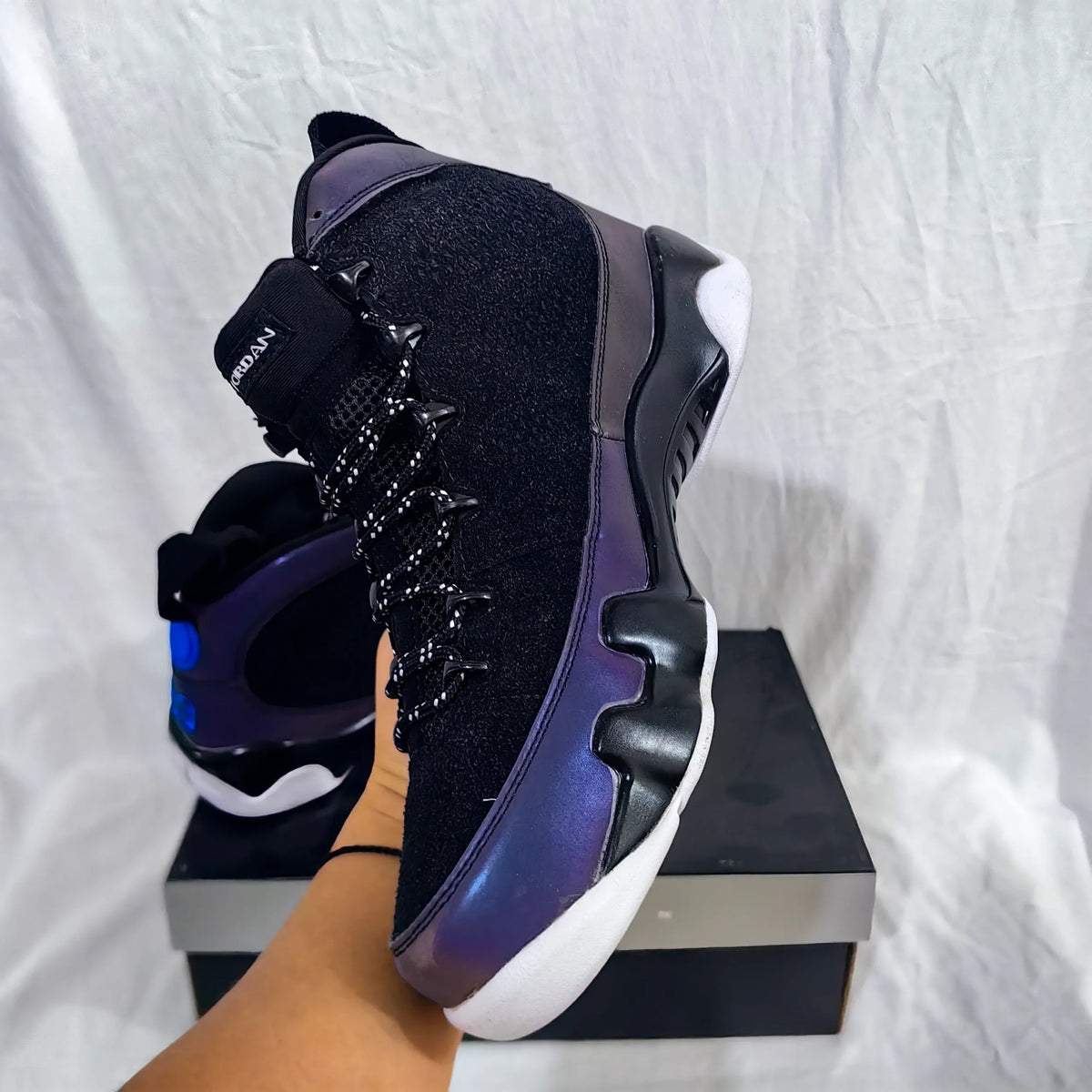 AJ 9 Retro Racer Blue Shoes Sneakers - nk0002620 image 5