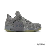 KAWS x AJ 4 Cool Grey Shoes Sneakers – nk0003104 image 0