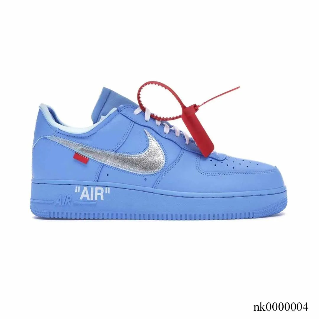 AF 1 Low OW MCA University Blue Shoes Sneakers - nk0000004 image 0