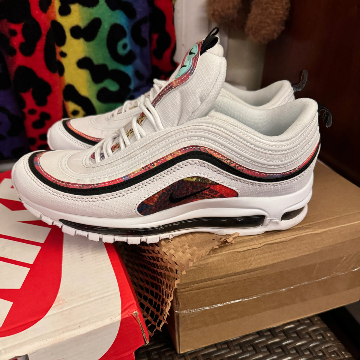 AM 97 Vintage Mosaic Shoes Sneakers - nk0003745 image 6