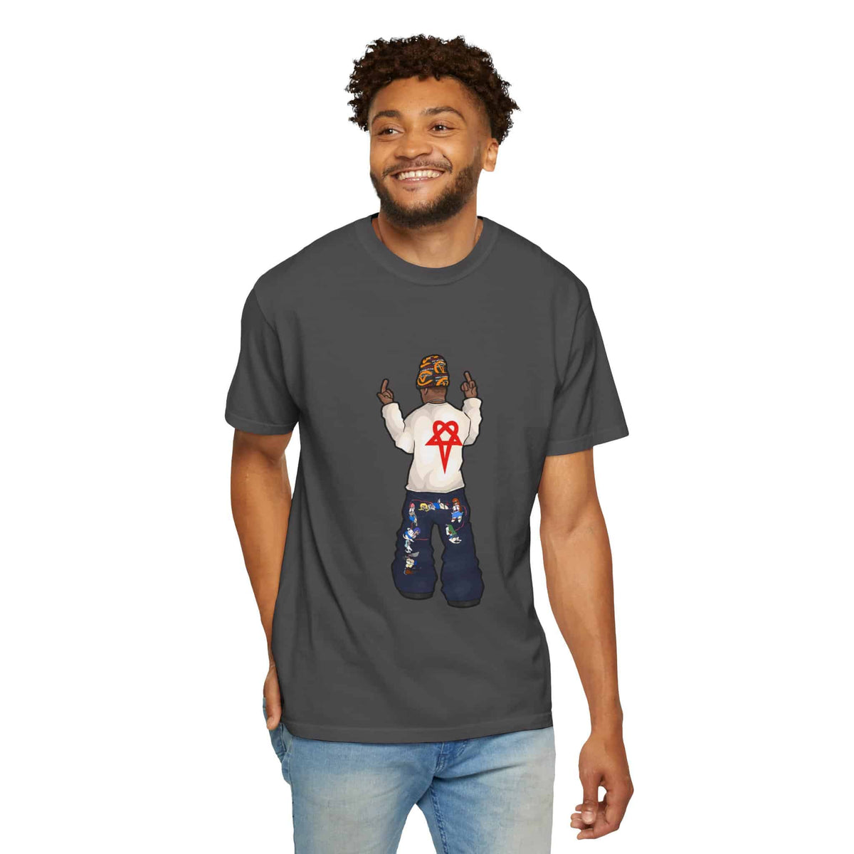 Rebel Attitude Unisex Garment-Dyed T-shirt image 89