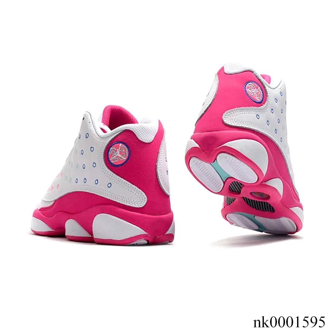 AJ 13 White Pink Blue Shoes Sneakers - nk0001595 image 6