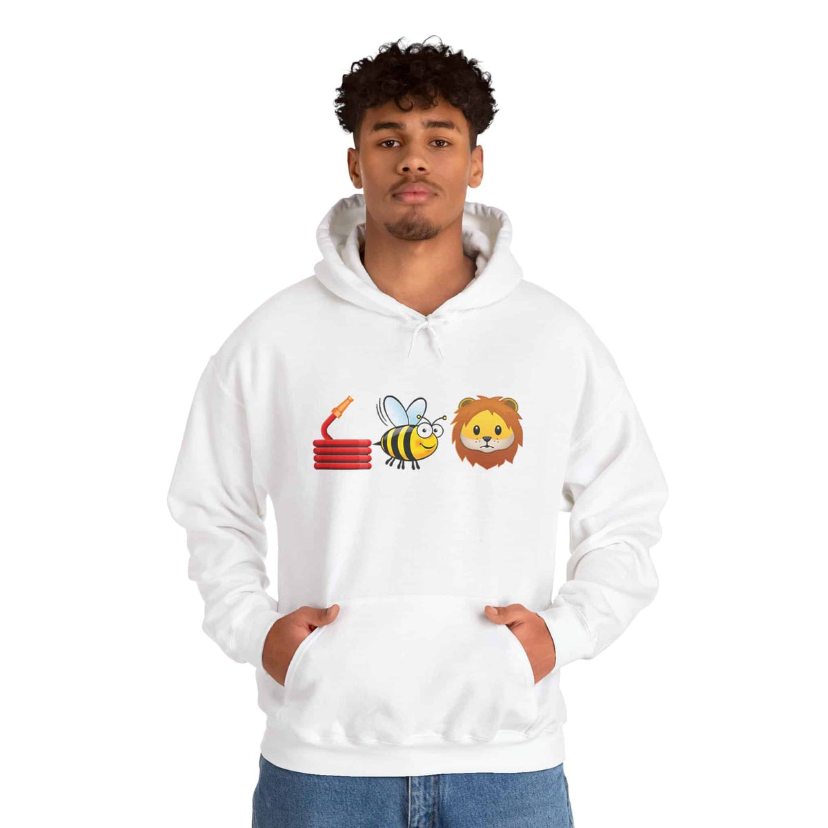 Bee Unisex Heavy Blend™ Hooded Sweatshirt image 5