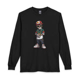 Skull Luxury Long Sleeve T-Shirt image 0