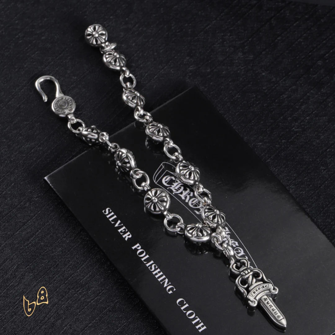 CH Cross Flower Ball Bracelet  - CH0072 image 4