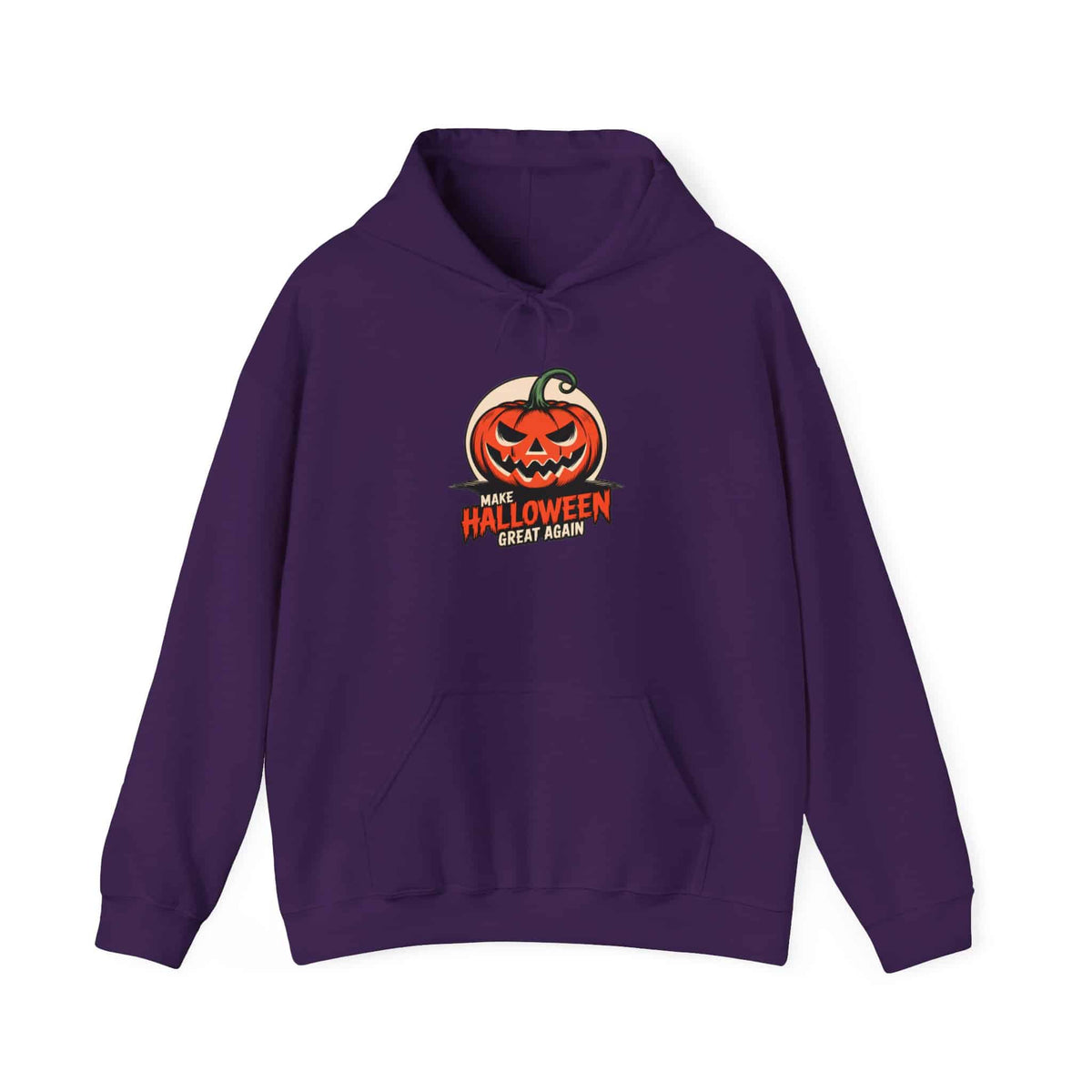 Make Halloween Great Again Hooded Sweatshirt - 3XL, Purple image