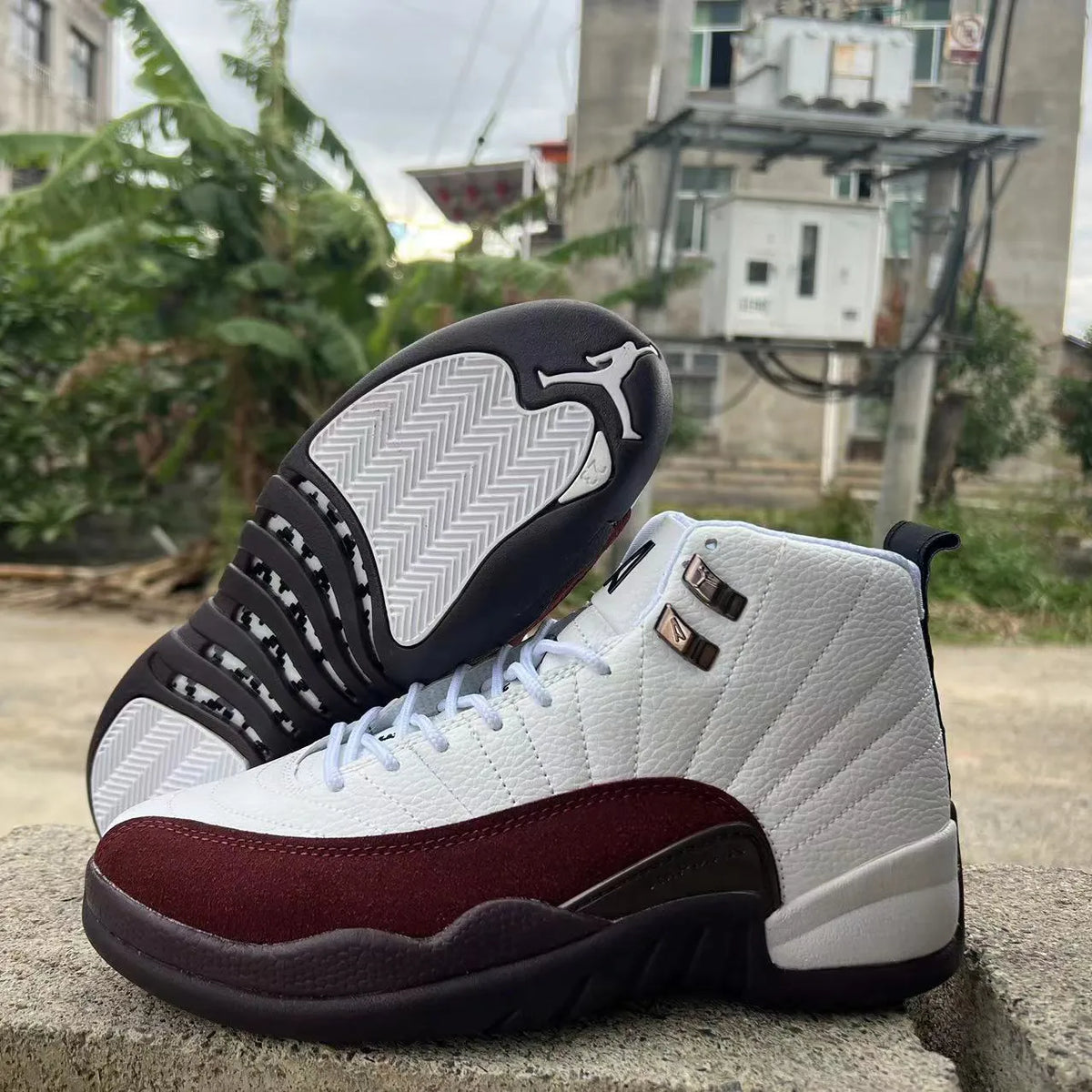 A Ma Maniére x AJ 12 SP White Shoes Sneakers – nk0002699 image 2