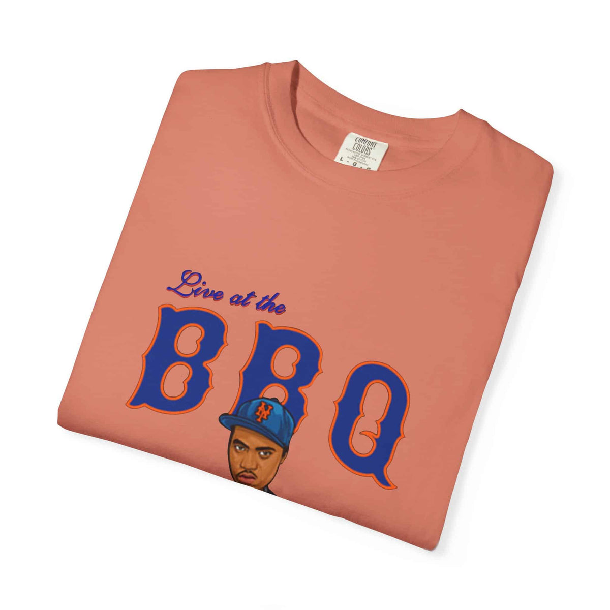 Rap Nas Live At The BBQ Unisex Garment-Dyed T-shirt image 10