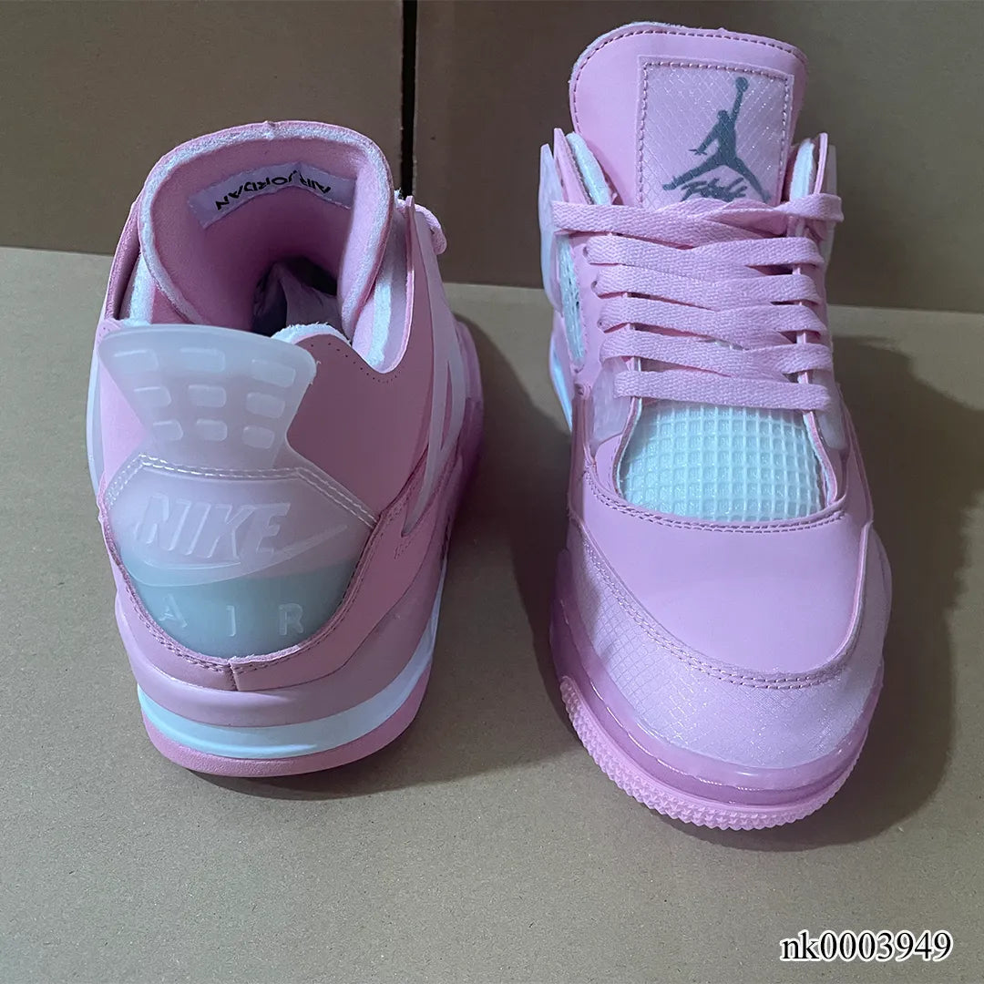 OW X AJ 4 Pink Shoes Sneakers - nk0003949 image 7