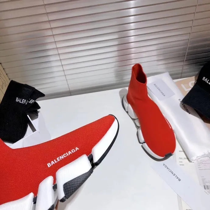 BLCG Speed Trainer Mid Raspberry Red Shoes Sneakers - bl0000004 image 9