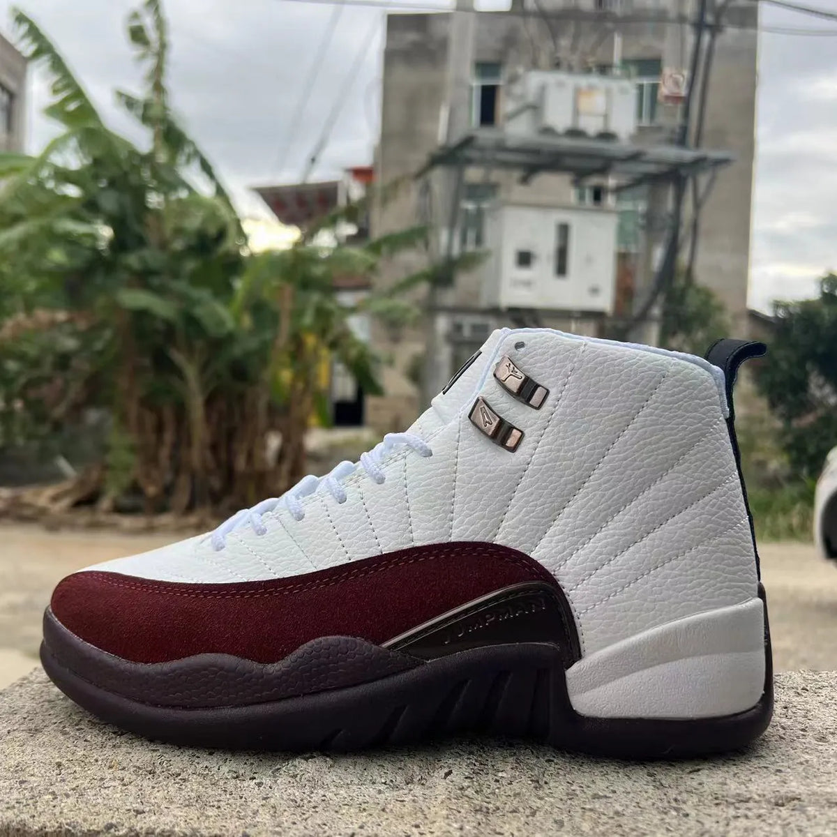 A Ma Maniére x AJ 12 SP White Shoes Sneakers – nk0002699 image 4