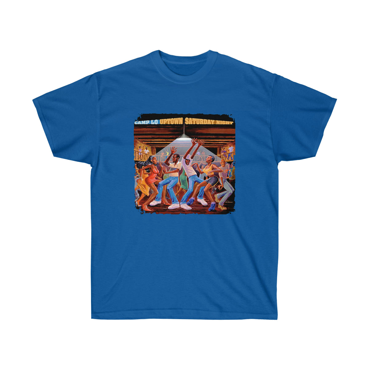 Rap CLO Uptown Saturday Night Men T-Shirt - Royal, XL image
