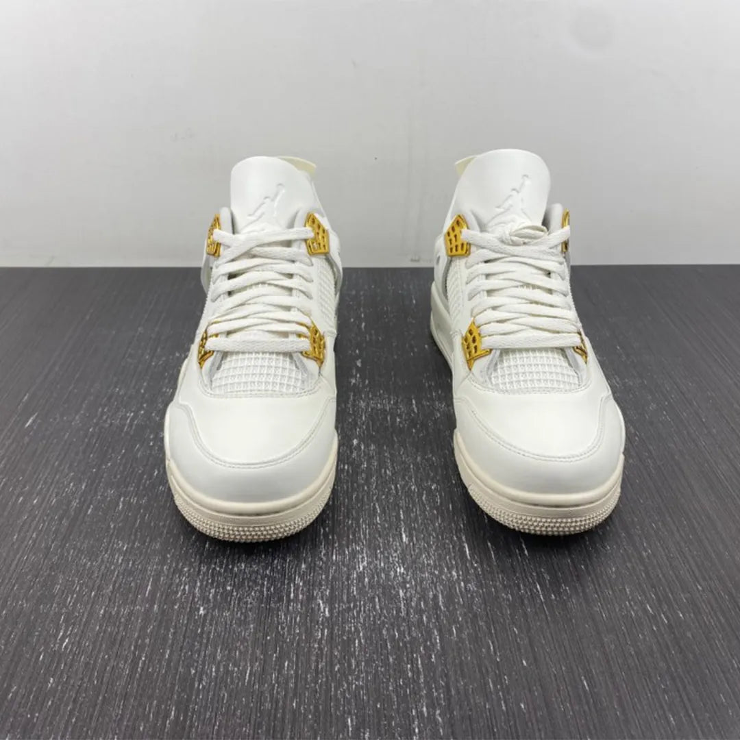 AJ 4 Sail Metallic Gold Shoes Sneakers - nk0003549 image 12