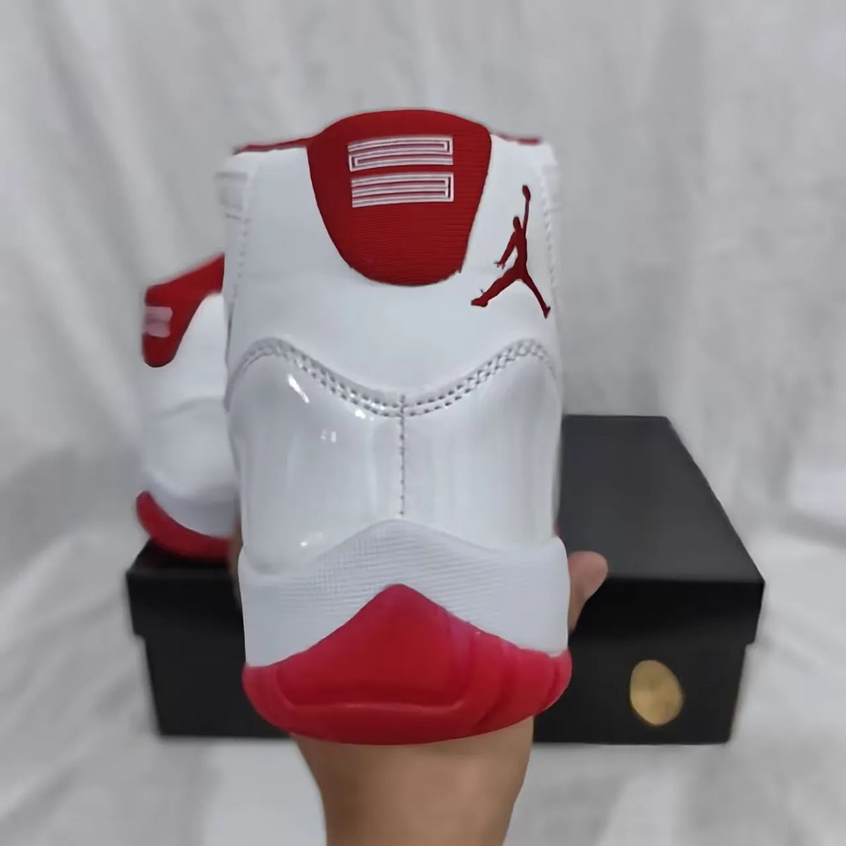 AJ 11 Retro Varsity Red Shoes Sneakers - nk0005054 image 4
