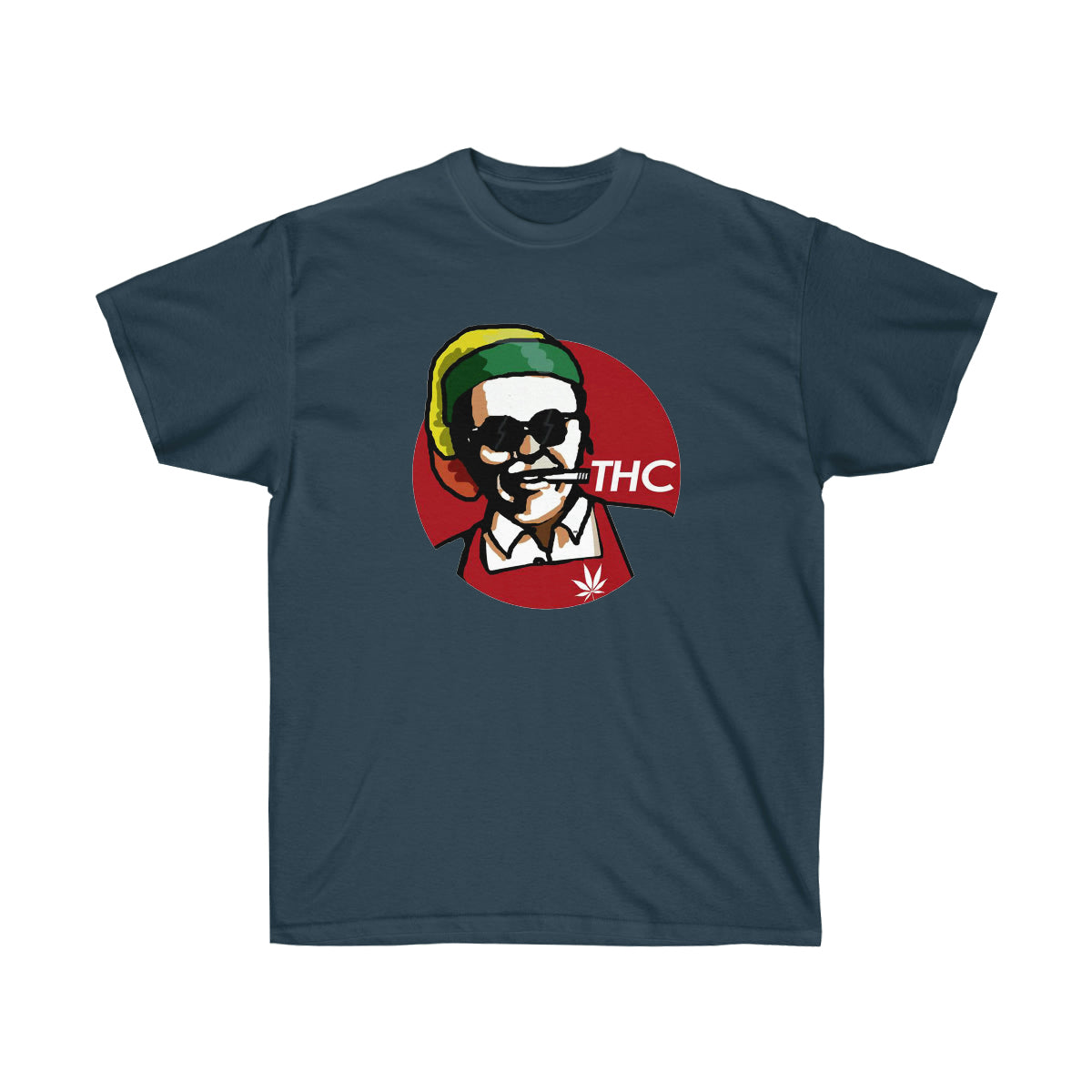 THC Red King Men T-Shirt - Blue Dusk, S image