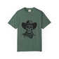 Outlaw Skull Unisex Garment-Dyed T-shirt image