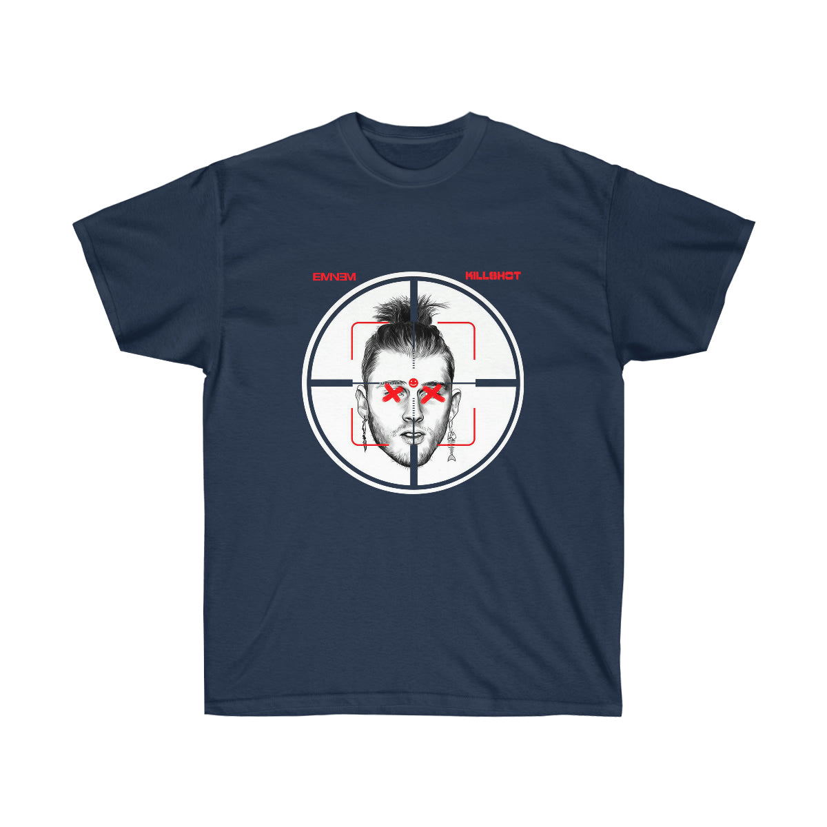 Rap K#llShot Men T-Shirt - Navy, S image