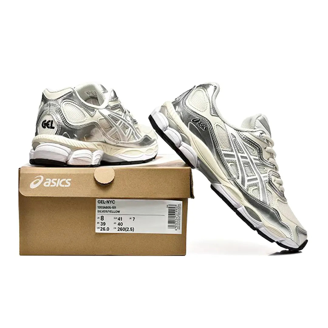 AS Gel NYC Cream Pure Silver Shoes Sneakers - as0000014 image 3